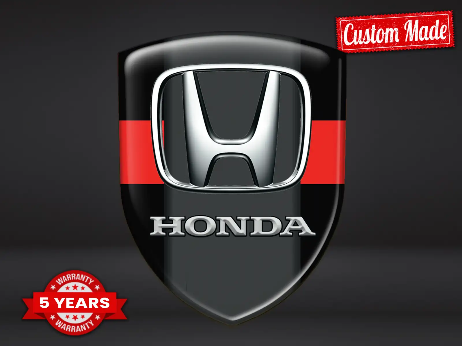 Honda Pegatina Puerta Automática Máximo Duradero Estilo Max